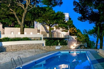 Villa Zetna con piscina, Omis